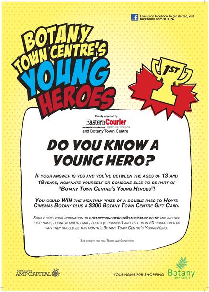Botany Town Centre's Young Heroes